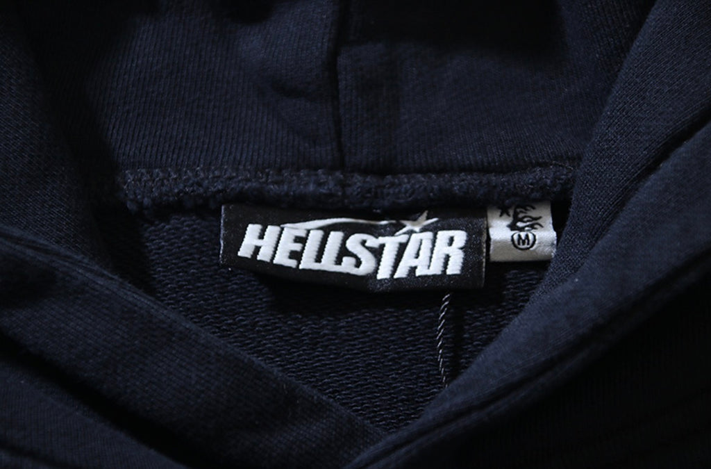 Hellstar Uniform Glitter Hoodie (Black)