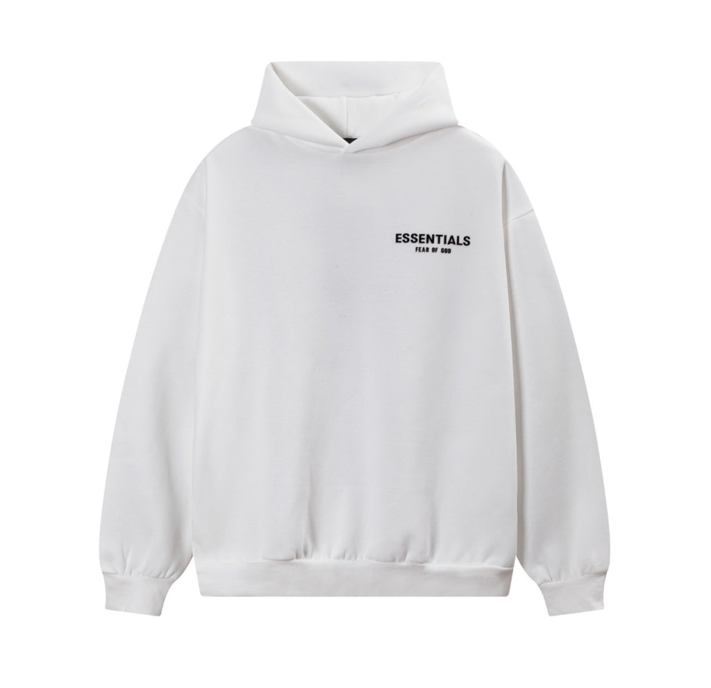 Fear Of God Oversized Essentials Hoodie (White)