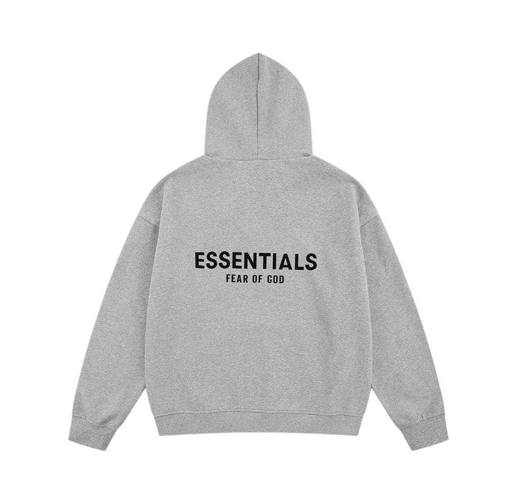 Fear Of God Oversized Essentials Hoodie (Gray)