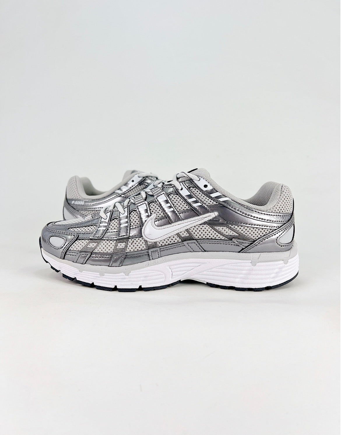 Nike P-6000 (Metallic Silver / White)