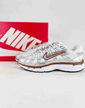Nike P-6000 (White/Metallic Silver/Gum Brown)