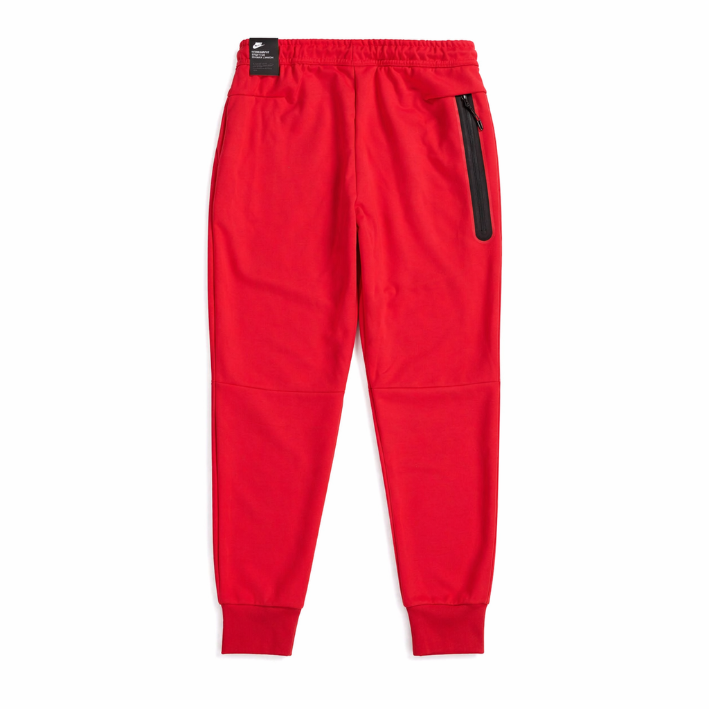 Nike Sportswear Tech Fleece Full-Zip Hoodie and Joggers Set (Red)