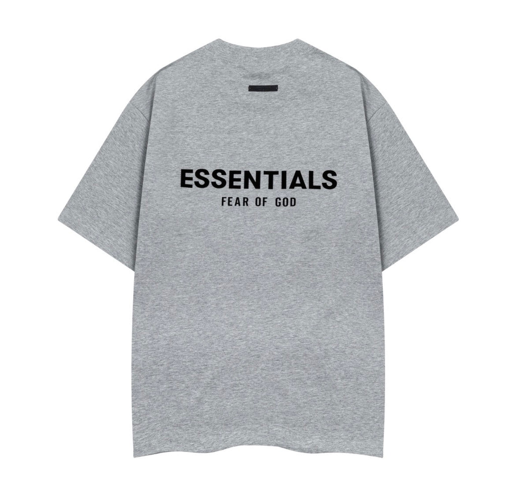 Essentials Fear of God Core Logo T-Shirt (Gray)