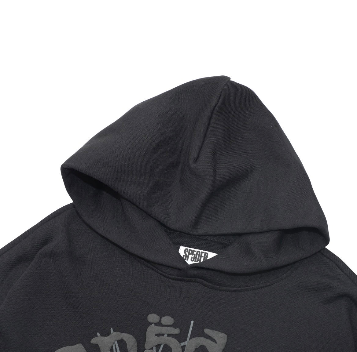 Sp5der Web Graphic Hoodie (Black)