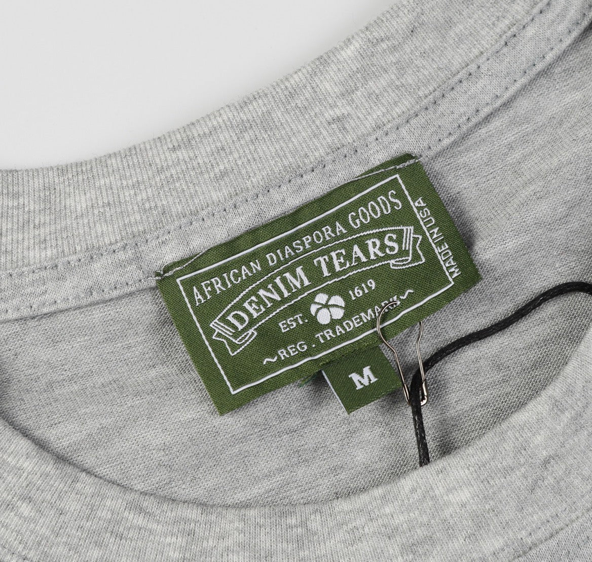 Denim Tears Cotton Wreath T-Shirt (Gray)