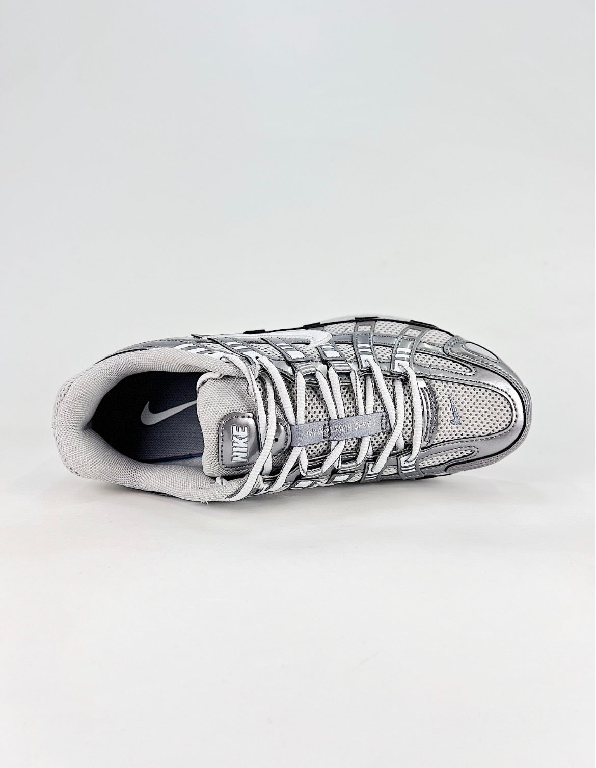 Nike P-6000 (Metallic Silver / White)