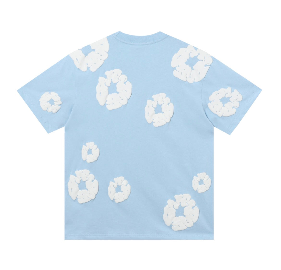 Denim Tears Cotton Wreath T-Shirt (Light Blue)