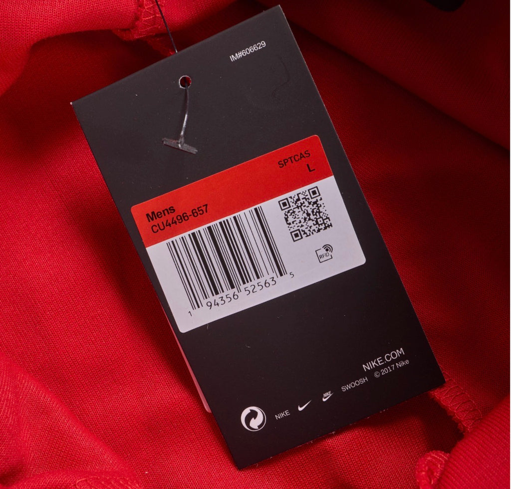 Nike Sportswear Tech Fleece Full-Zip Hoodie and Joggers Set (Red)