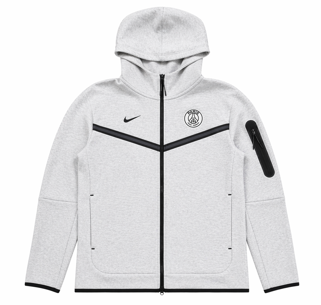 Nike PSG Tech Fleece Tracksuit (Gray)