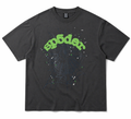 Sp5der OG Web Graphic T-Shirt (Black/Green)